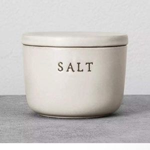 Magnolia Hearth and Hand Salt Cellar & Lid